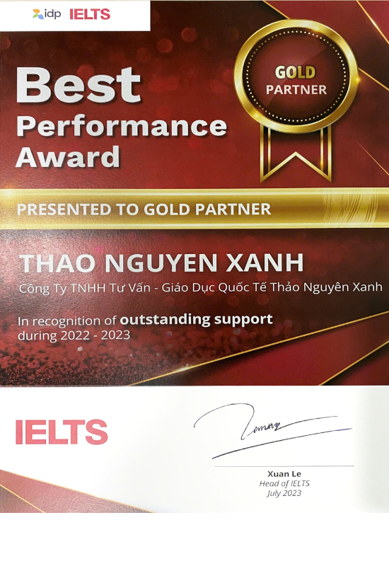 Best Performance Award 2022-2023